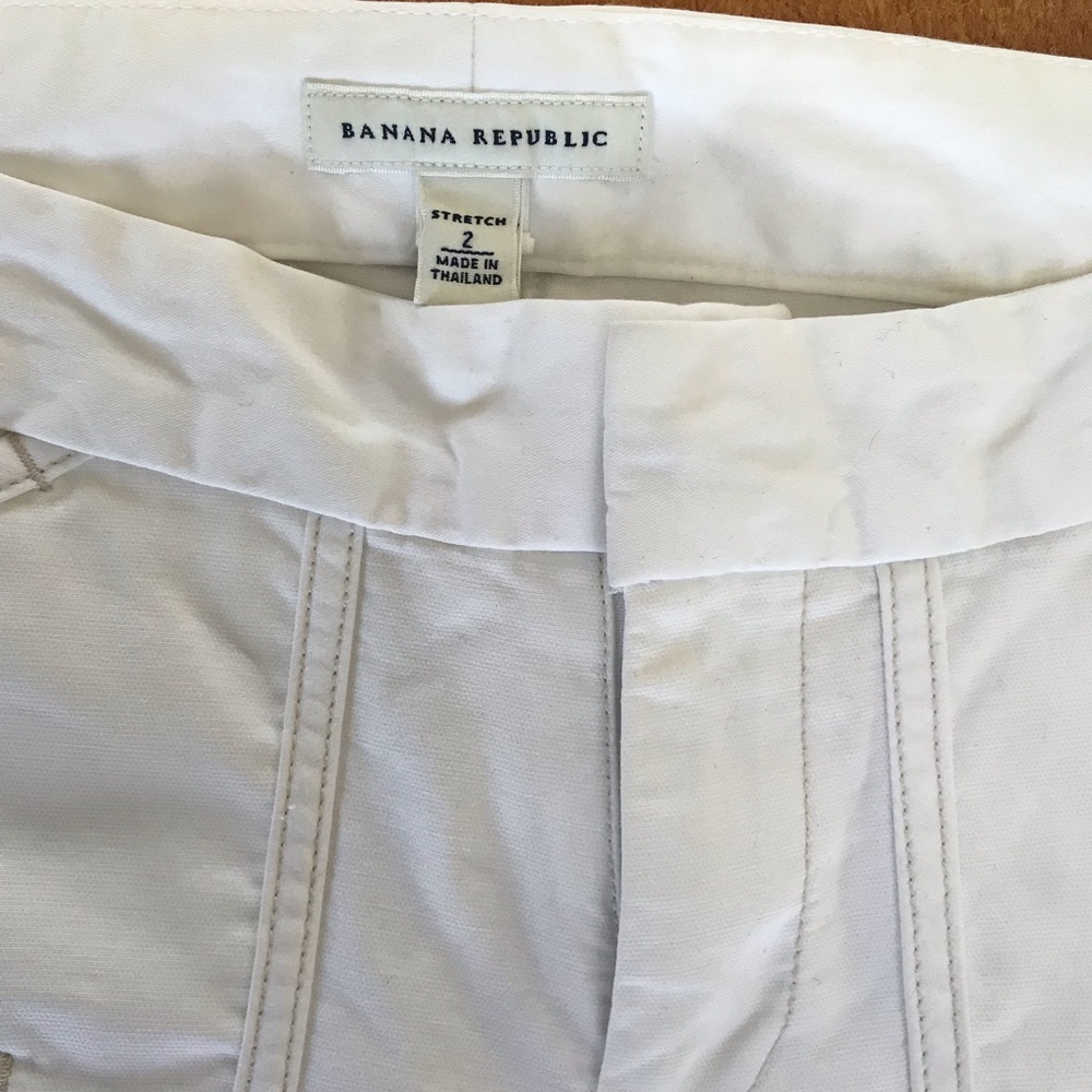 Banana Republic white pants - Picture 2 of 4